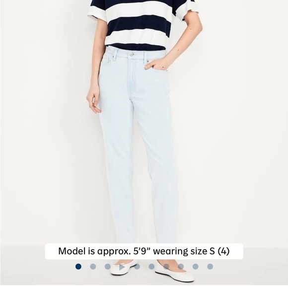 Old Navy High Waisted OG Straight Ankle Jeans - Picture 2 of 5